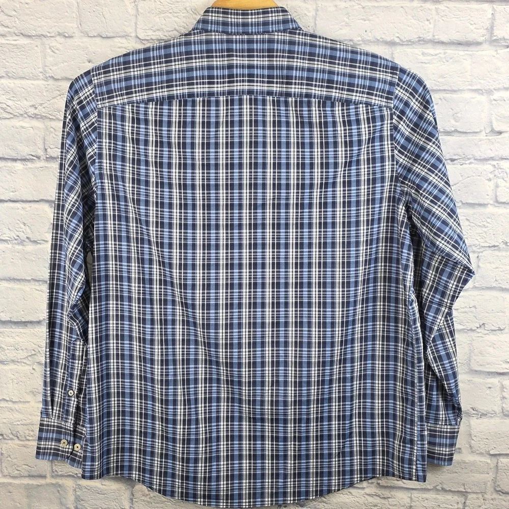 Lot Of 5 UNTUCKit Men Multicolor Plaid Long Sleeve Button Shirt 2XLT 2XL TALL - Picture 3 of 16